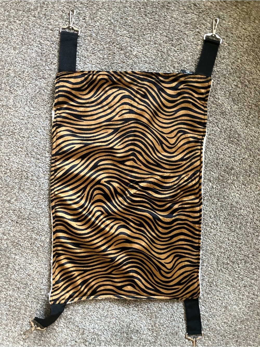 Tiger Print Cat Hanging Hammock NWT